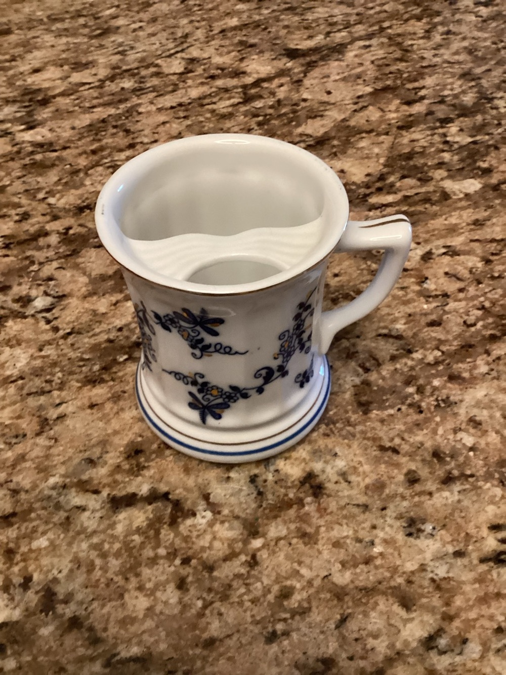 Vintage mustache mug